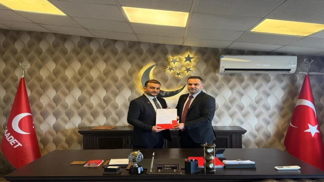 Araklı'da Ethem Özderya Saadet Partisi Araklı İlçe Başkanı Oldu