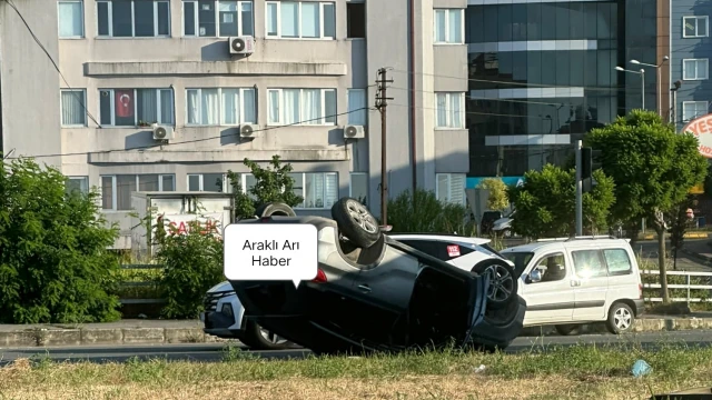 Arsin Yeşilyalı'da Trafik Kazası