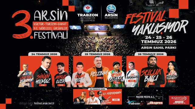 Arsin'de Festival Zamanı