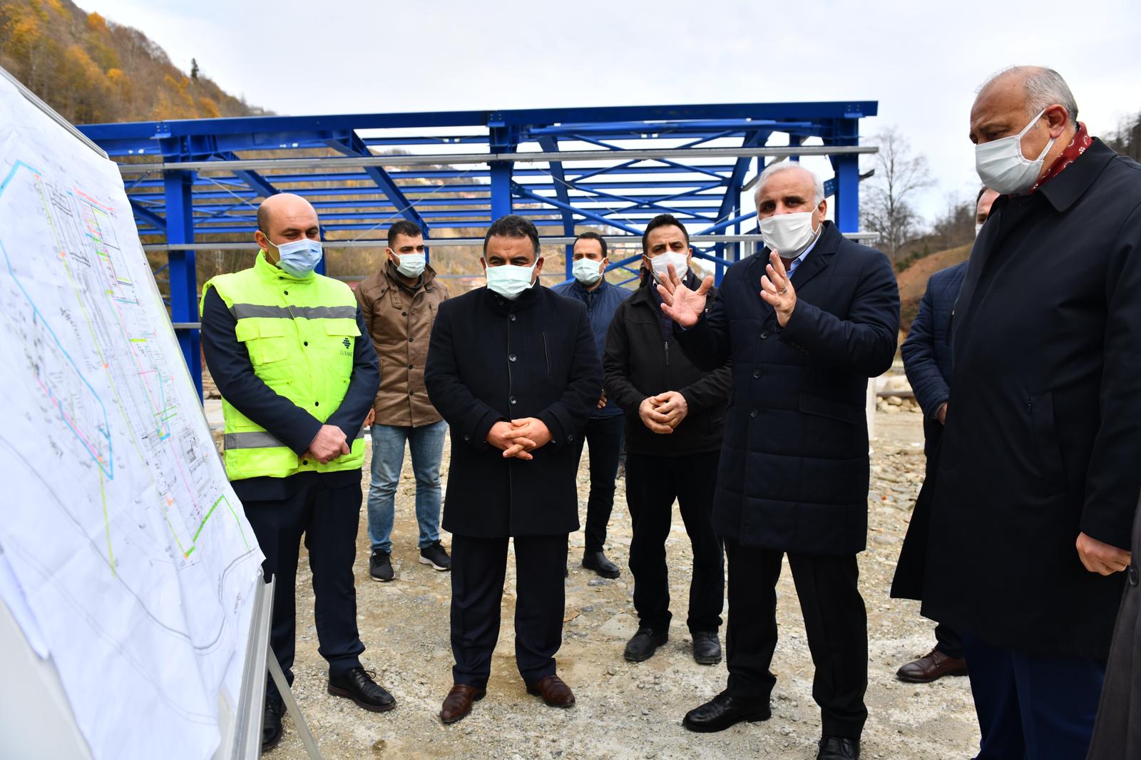 Büyükşehirden Araklı ve Sürmene'ye Evladiyelik Tesis