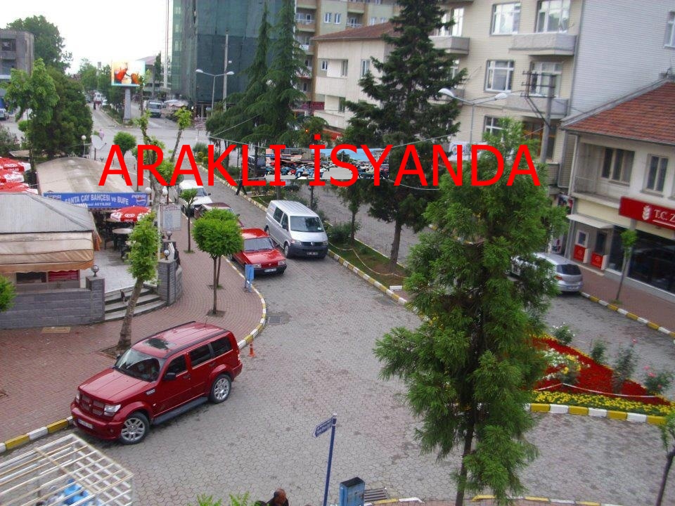 Araklı İsyanda