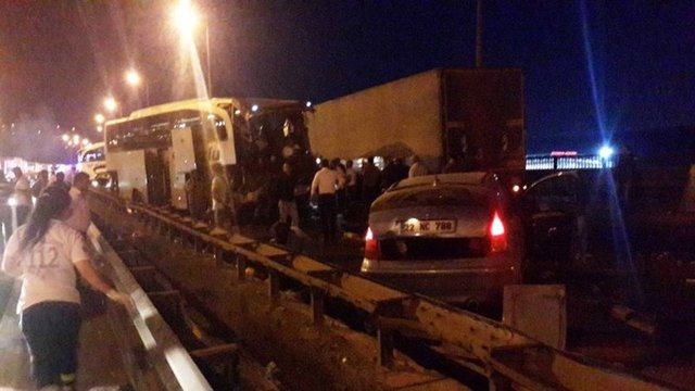 Kocaeli’de zincirleme kaza!