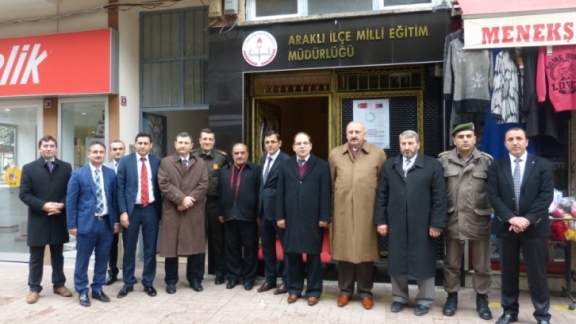 ARAKLI MİLLİ EĞİTİM MÜDÜRLÜĞÜ YENİ BİNASI'NA TAŞINDI