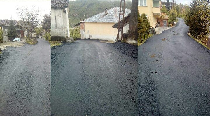 Araklıda  Asfalt Yol Sevinci
