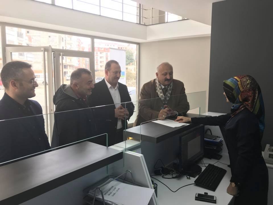 Araklı'da Doğal Gaz Abonelikleri Başladı