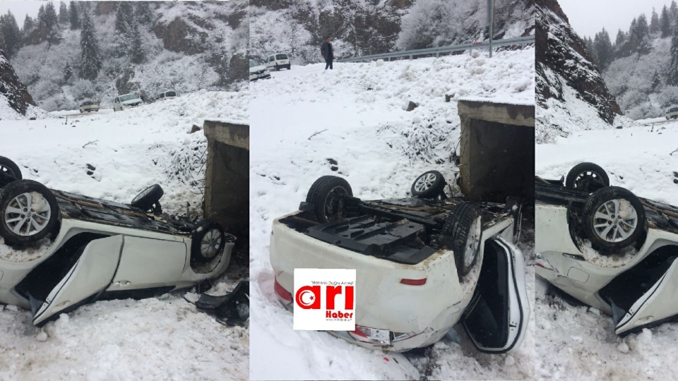 Araklı'da Korkutan Trafik Kazası 5 Yaralı