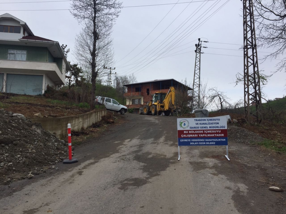 Araklı'nın bu Mahallelerine Su Müjdesi