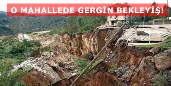 Araklı'nın bu Mahallesinde Gergin Bekleyiş