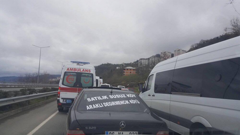 “Bakan Soylunun Araklıda'ki Konvoyunda İlginç Araç” haberine cevap geldi!
