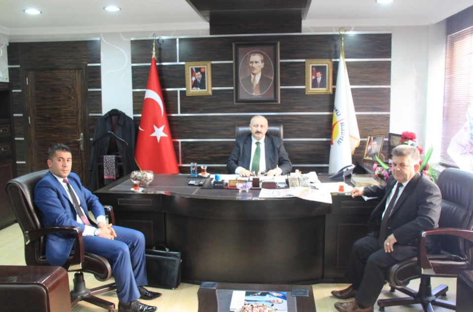 BAŞKAN ÇEBİ'Yİ ZİYARET ETTİ
