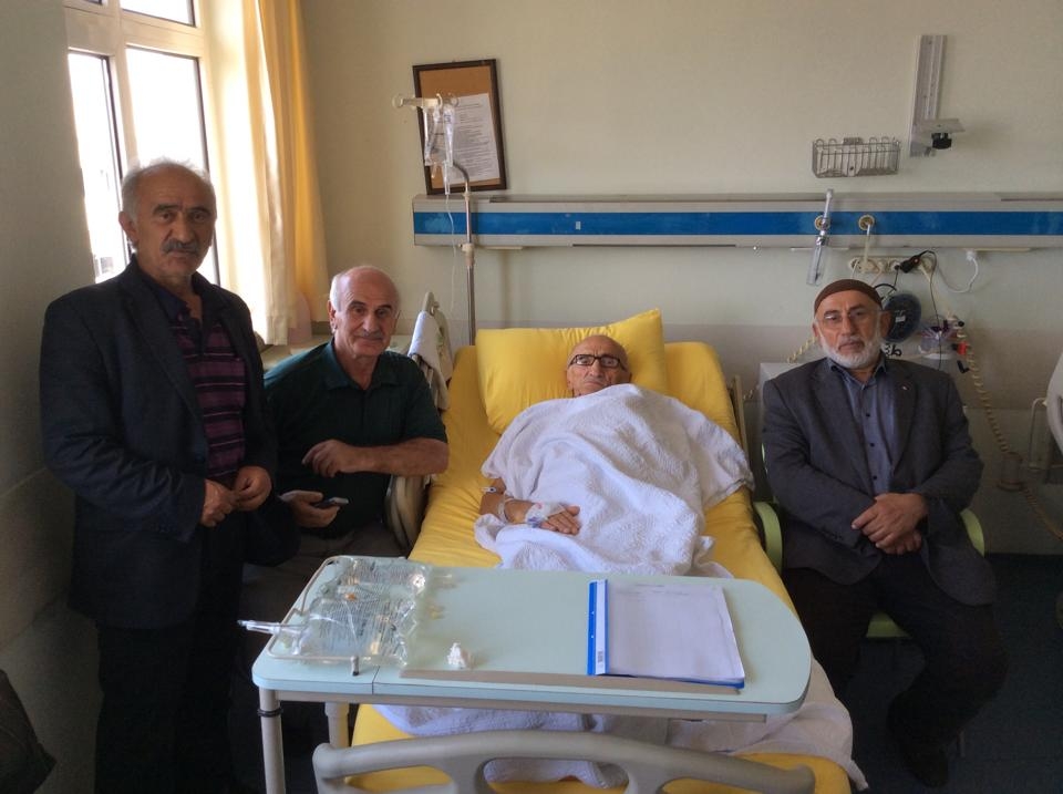 BAŞKAN HASTANE'YE KALDIRILDI