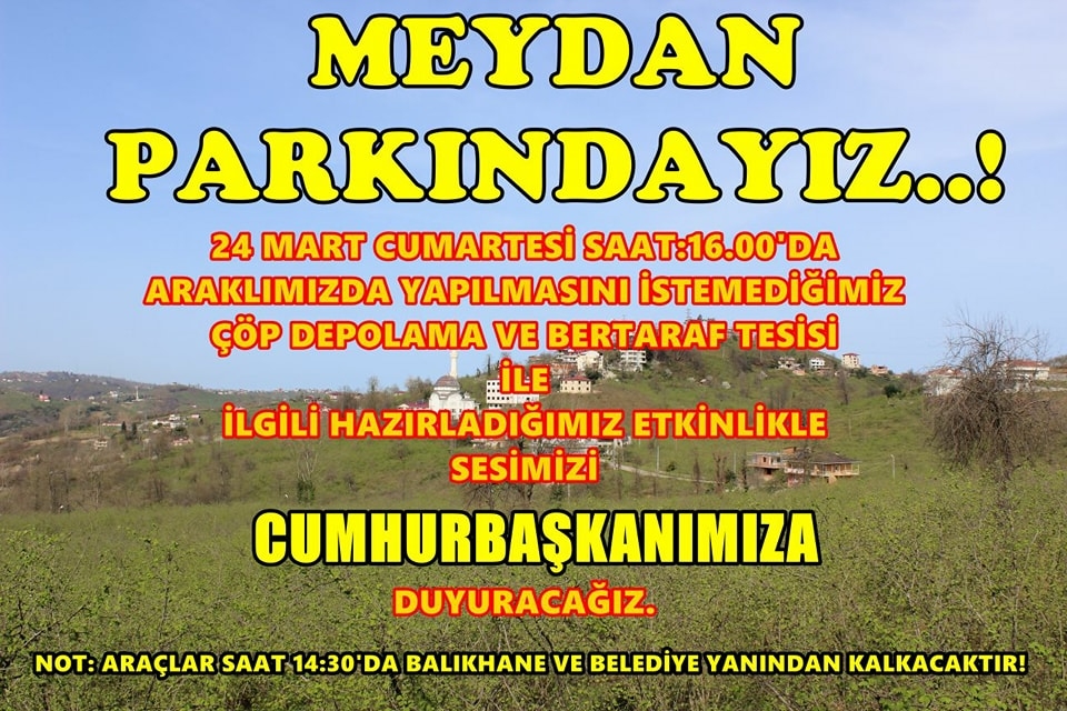  Cumhurbaşkanı'na Seslerini Duyurmak İçin Trabzon'a Çıkarma Yapacaklar