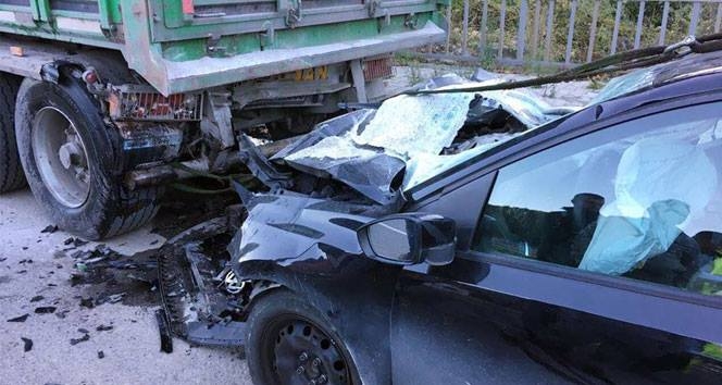 Trabzon'da trafik kazası: 2 ölü, 2 yaralı