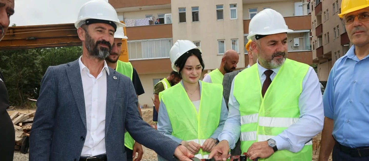 Arsin'de Okul Temeli Atıldı