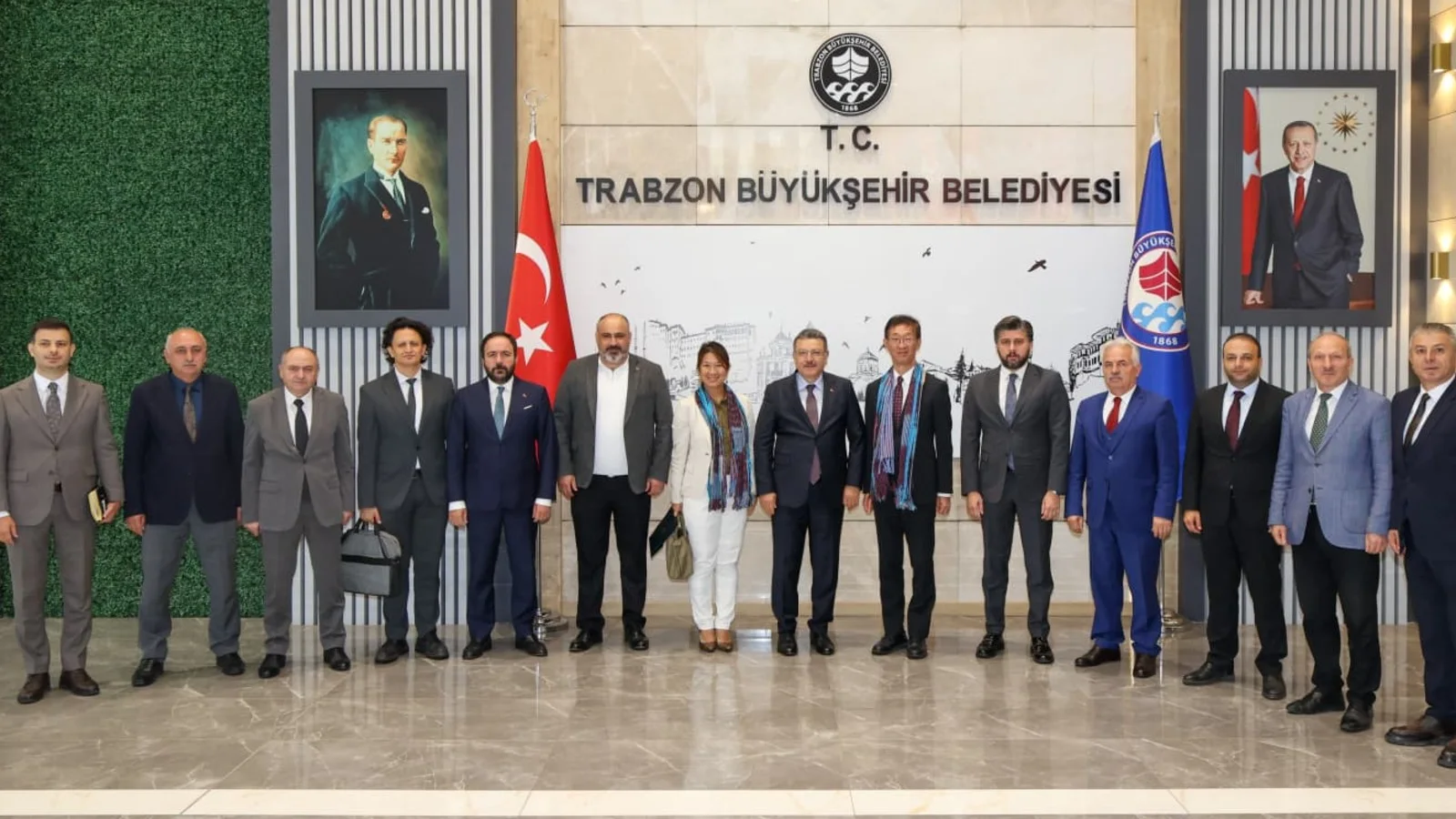 Japonya’nın Ankara Büyükelçisi Tamura Masami, Trabzon'da