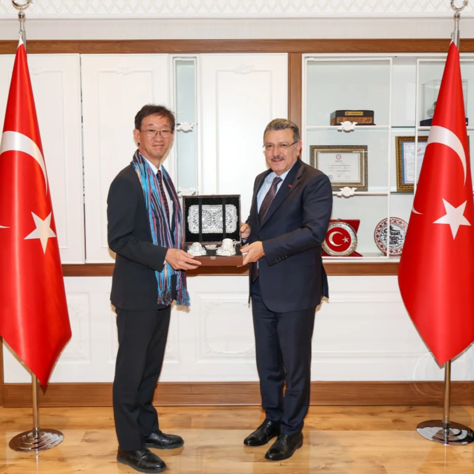 Japonya’nın Ankara Büyükelçisi Tamura Masami, Trabzon'da
