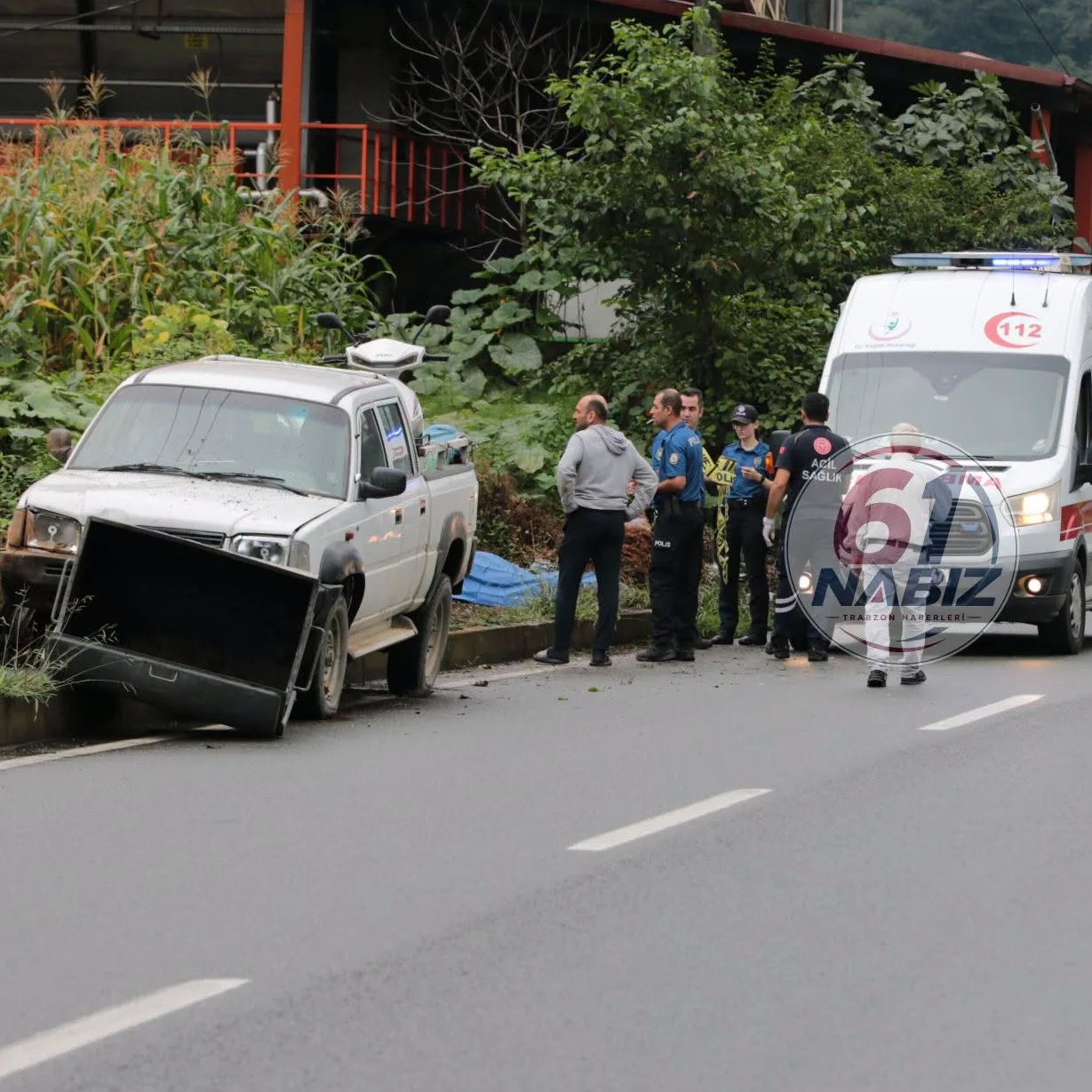 Sürmene'de Trafik Kazası Bir Kişi Hayatını Kaybetti