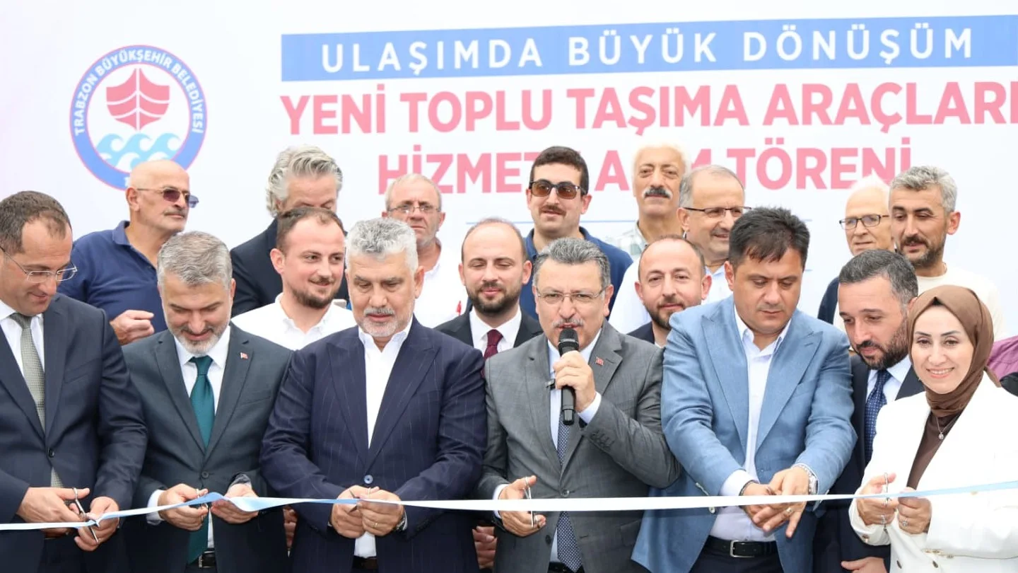 Trabzon Büyükşehir Belediye Filosuna 10 Yeni Araç Katıldı