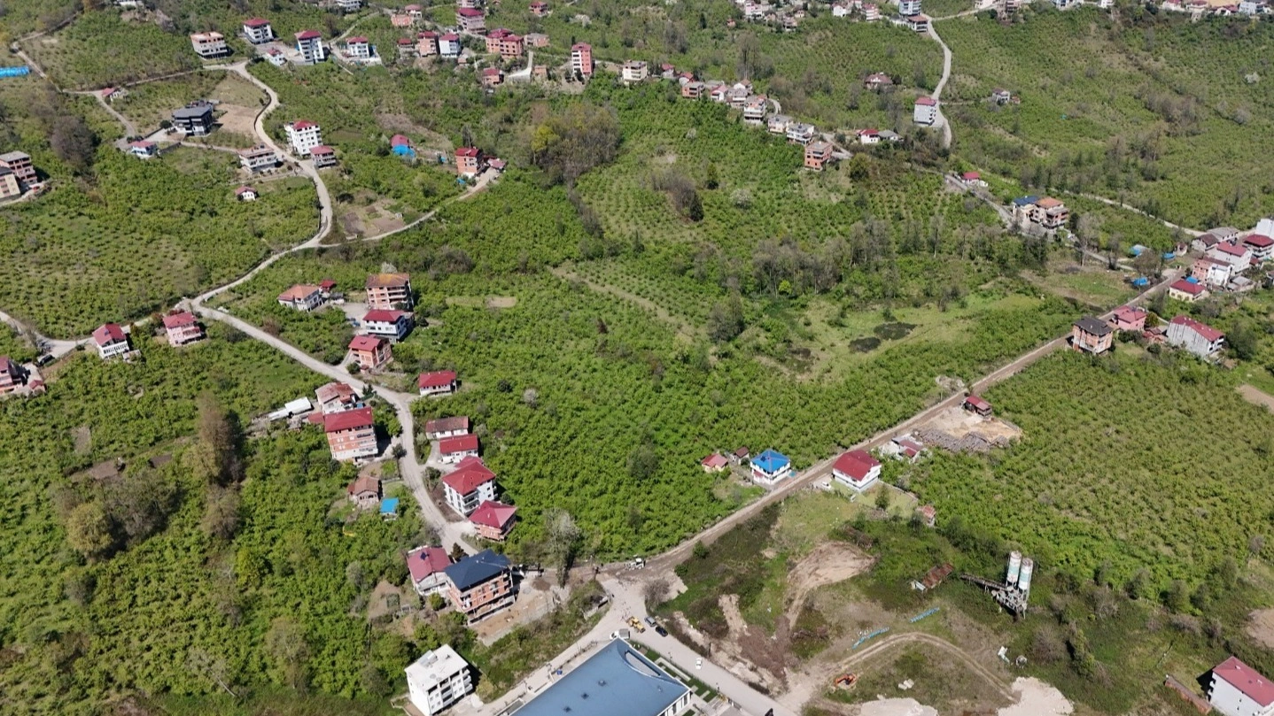 Trabzon Büyükşehirden Araklı Ortaköy'e Güçlü Alt Yapı Çalışması
