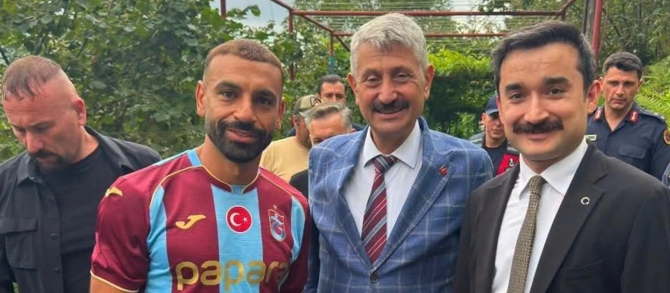 Trabzonspor'un Dünyada Ünlü Yıldızı Salah Araklı'da