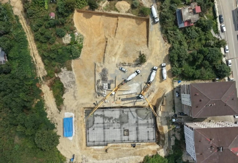 Arsin'de Okul Temeli Atıldı